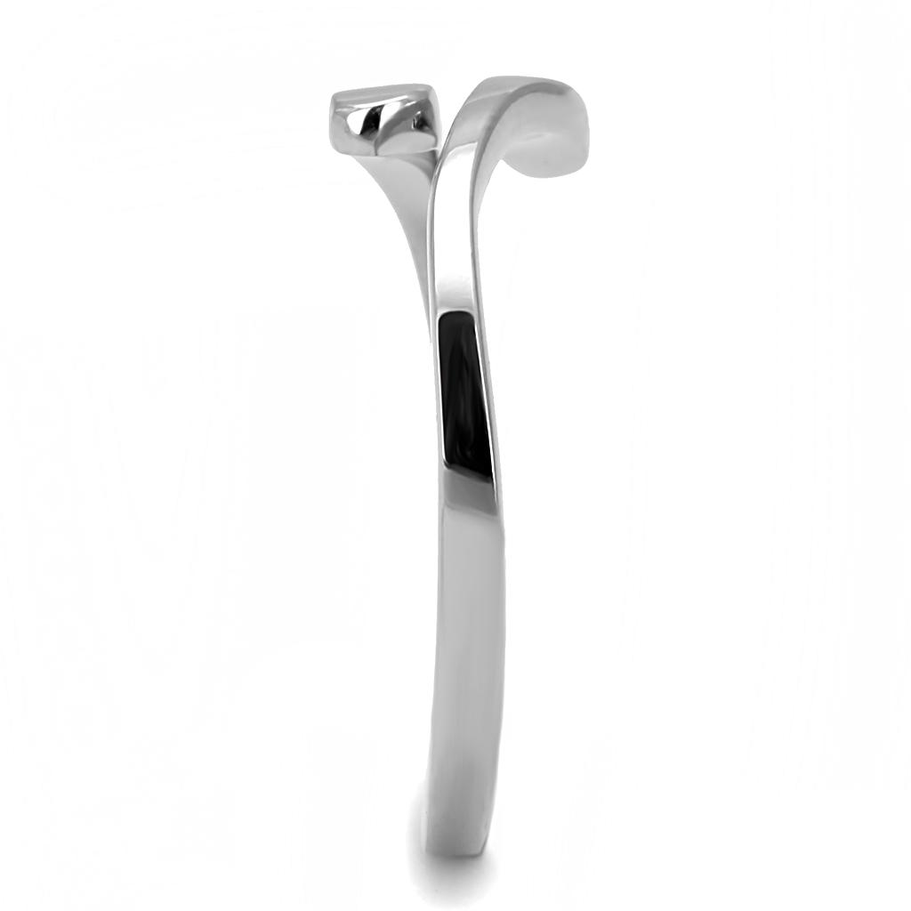 MATK3261 - High polished (no plating) Stainless Steel Ring with No Stone