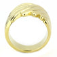 MATK3576 - IP Gold(Ion Plating) Stainless Steel Ring with No Stone