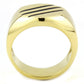 MATK3598 - IP Gold(Ion Plating) Stainless Steel Ring with No Stone