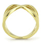 MATK3624 - IP Gold(Ion Plating) Stainless Steel Ring with No Stone