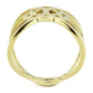 MATK3639 - IP Gold(Ion Plating) Stainless Steel Ring with No Stone