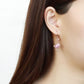 MATK3663 - IP Rose Gold(Ion Plating) Stainless Steel Earrings with AAA Grade CZ  in Rose