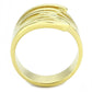 MATK3717 - IP Gold(Ion Plating) Stainless Steel Ring with No Stone