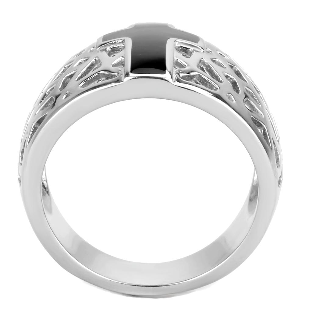 MATK3720 - High polished (no plating) Stainless Steel Ring with No Stone