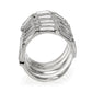 MATK3729 High polished Stainless Steel Ring with AAA Grade CZ in Clear