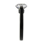 MATK3737 - IP Black Stainless Steel Ring with AAA Grade CZ in Clear