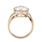 MATK3785 - IP Rose Gold(Ion Plating) Stainless Steel Ring with AAA Grade CZ in Clear