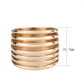 MATK3797 - IP Rose Gold(Ion Plating) Stainless Steel Ring with NoStone in No Stone