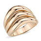MATK3799 - IP Rose Gold(Ion Plating) Stainless Steel Ring with NoStone in No Stone