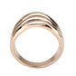 MATK3799 - IP Rose Gold(Ion Plating) Stainless Steel Ring with NoStone in No Stone