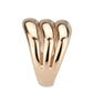 MATK3799 - IP Rose Gold(Ion Plating) Stainless Steel Ring with NoStone in No Stone