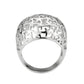 MATK3802 - High polished (no plating) Stainless Steel Ring with NoStone in No Stone