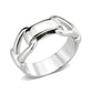 MATK3803 - High polished (no plating) Stainless Steel Ring with NoStone in No Stone