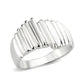 MATK3804 - High polished (no plating) Stainless Steel Ring with NoStone in No Stone
