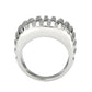 MATK3805 - High polished (no plating) Stainless Steel Ring with NoStone in No Stone