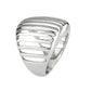 MATK3805 - High polished (no plating) Stainless Steel Ring with NoStone in No Stone