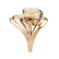 MATK3822 - IP Rose Gold(Ion Plating) Stainless Steel Ring with AAA Grade CZ in Clear