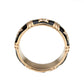 MATK3826 - IP Rose Gold(Ion Plating) Stainless Steel Ring with Top Grade Crystal in Clear