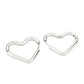 MATK3842 - High Polished Minimalist Stainless Steel Earrings