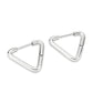 MATK3847 - High Polished Minimalist Stainless Steel Earrings