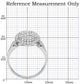 MATS017 - Rhodium 925 Sterling Silver Ring with AAA Grade CZ  in Clear