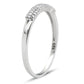 MATS043 - Rhodium 925 Sterling Silver Ring with AAA Grade CZ  in Clear