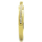 MATS403 - Gold 925 Sterling Silver Ring with AAA Grade CZ  in Clear