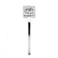 MATS580 - Rhodium 925 Sterling Silver Ring with AAA Grade CZ  in Clear