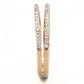 MATS588 - Rose Gold 925 Sterling Silver Ring with AAA Grade CZ  in Clear