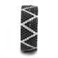 MATS600 - Rhodium + Ruthenium 925 Sterling Silver Ring with Synthetic Spinel in Multi Color