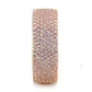 MATS612 - Rose Gold 925 Sterling Silver Ring with AAA Grade CZ  in Light Rose