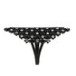MATK3750 IP Black Stainless Steel Ring with Top Grade Crystal in Clear