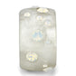 MAVL078 -  Resin Ring with Top Grade Crystal  in Aurora Borealis (Rainbow Effect)