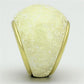 MAVL109 - IP Gold(Ion Plating) Stainless Steel Ring with Synthetic Synthetic Stone in Citrine Yellow