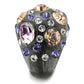 MAVL114 -  Resin Ring with Top Grade Crystal  in Multi Color
