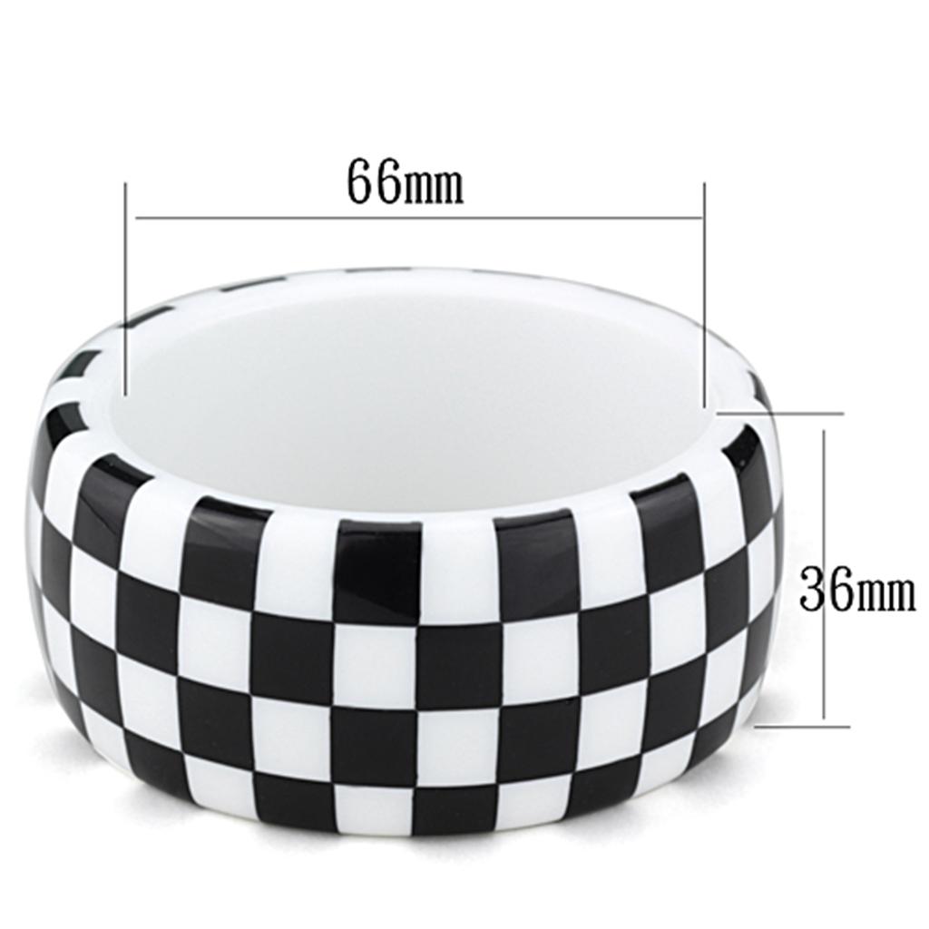 MAVL122 -  Resin Bangle with No Stone