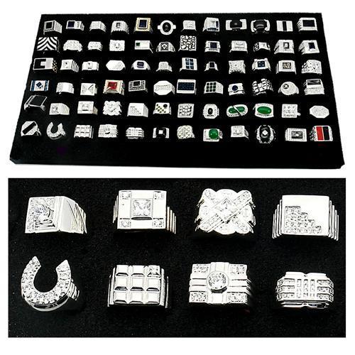 MACOM-2 - Rhodium Brass Kits with Assorted  in Assorted