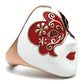 MAGL246 - IP Rose Gold(Ion Plating) Brass Ring with No Stone