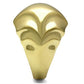 MAGL327 - IP Gold(Ion Plating) Brass Ring with No Stone