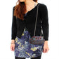MALO2368 - Ruthenium White Metal Clutch with Top Grade Crystal  in Multi Color