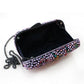 MALO2374 - Ruthenium White Metal Clutch with Top Grade Crystal  in Multi Color