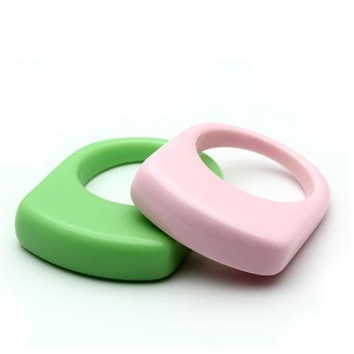 MALO2384 -  Resin Ring with Synthetic Synthetic Stone in Multi Color