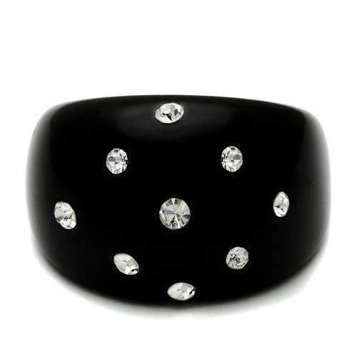 MALO2388 -  Resin Ring with Synthetic Synthetic Stone in Multi Color