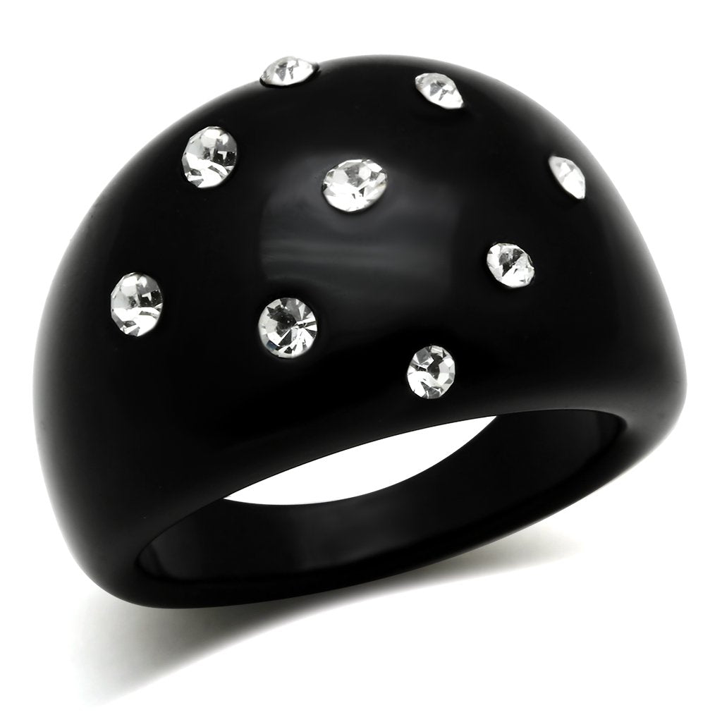 MALO2388 -  Resin Ring with Synthetic Synthetic Stone in Multi Color