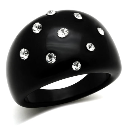 MALO2388 -  Resin Ring with Synthetic Synthetic Stone in Multi Color