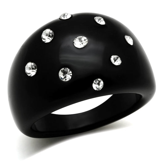 MALO2388 -  Resin Ring with Synthetic Synthetic Stone in Multi Color