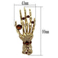 MALO2418 - Gold White Metal Brooches with Top Grade Crystal  in Multi Color