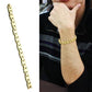 MALO2424 - Gold Brass Bracelet with No Stone