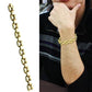 MALO2425 - Gold Brass Bracelet with No Stone