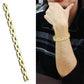 MALO2426 - Gold Brass Bracelet with No Stone